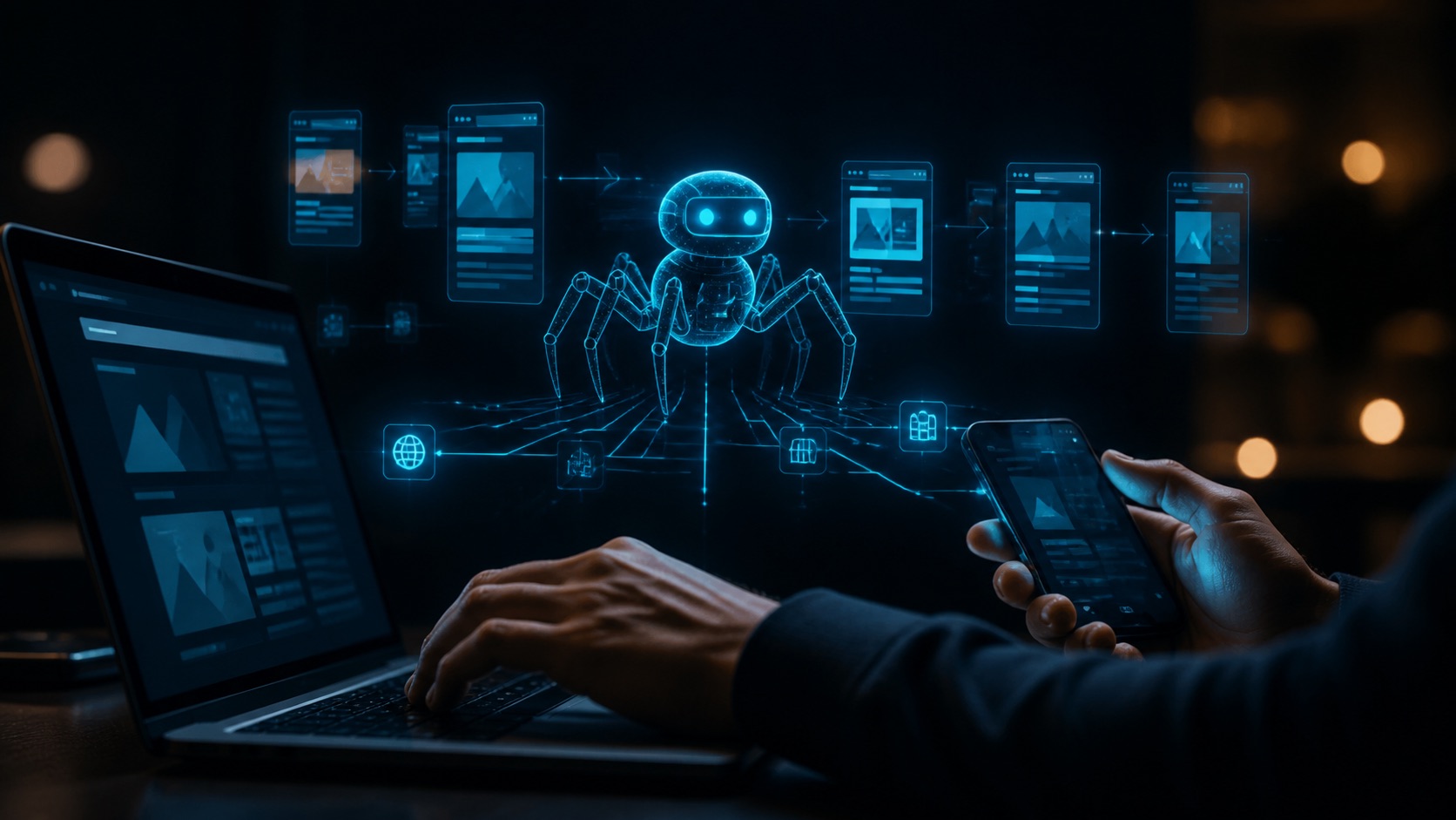 사람보다 먼저 회사 웹사이트를 읽어가는 AI 크롤러