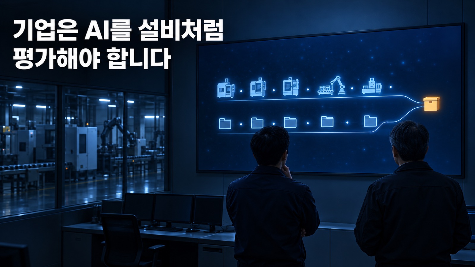 기업은 AI를 설비처럼 평가해야 합니다