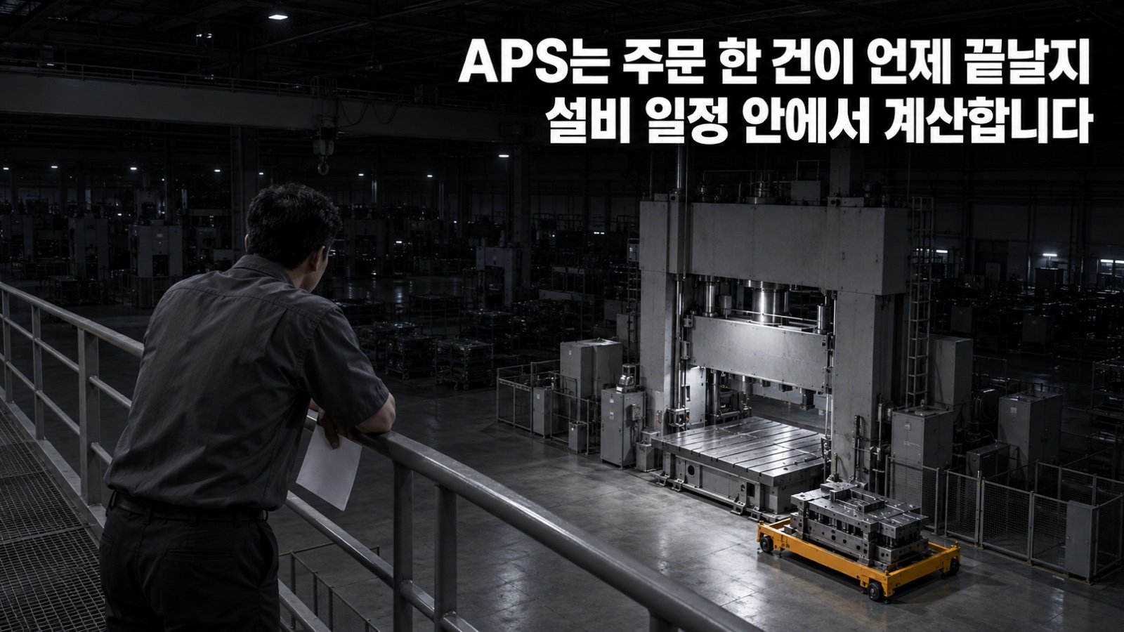 APS 뜻, 고급 계획·스케줄링 시스템은 무엇을 계산하고 공장은 언제 따로 도입하나