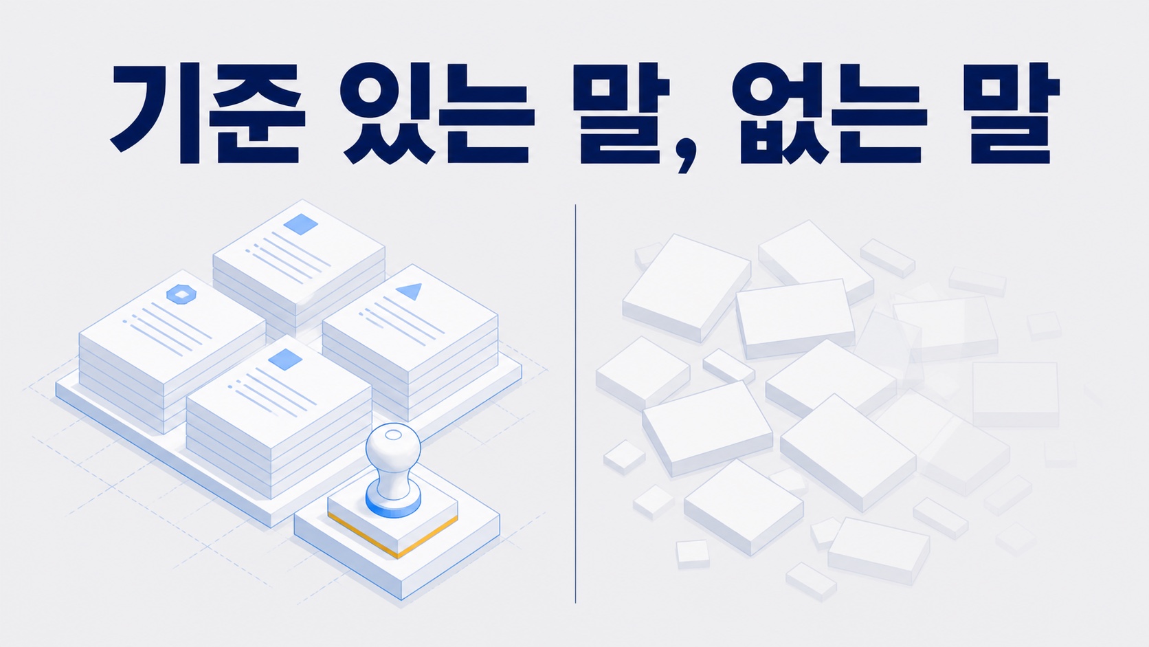 기준이 붙은 말과 붙지 않은 말은 계약서에서 쓰임이 다릅니다.